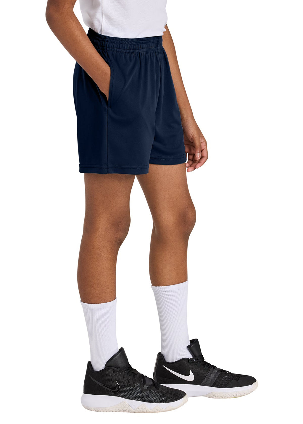Youth Athlete Pocketed Shorts