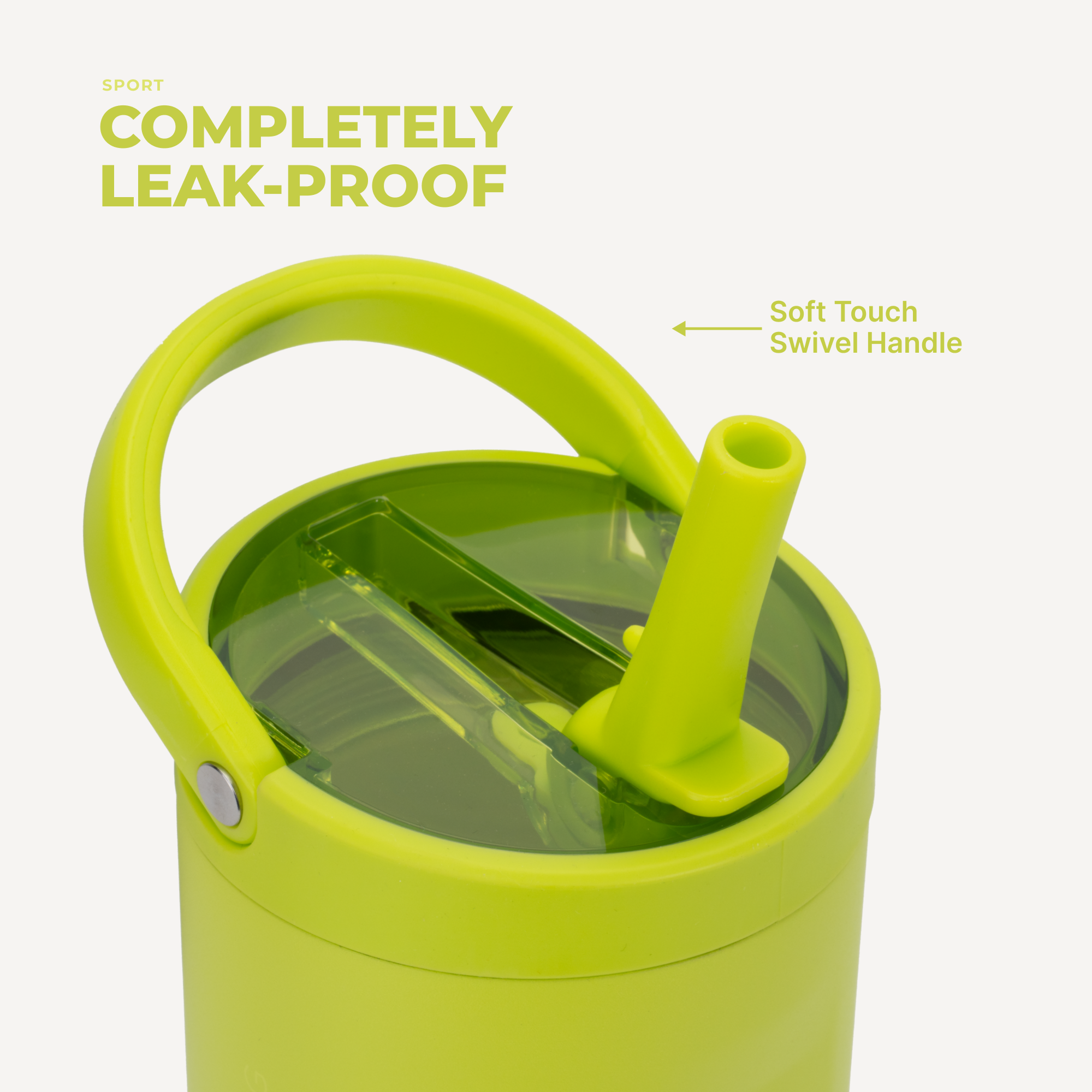 Lemon Lime HydroJug 32 oz Sport Water Bottle
